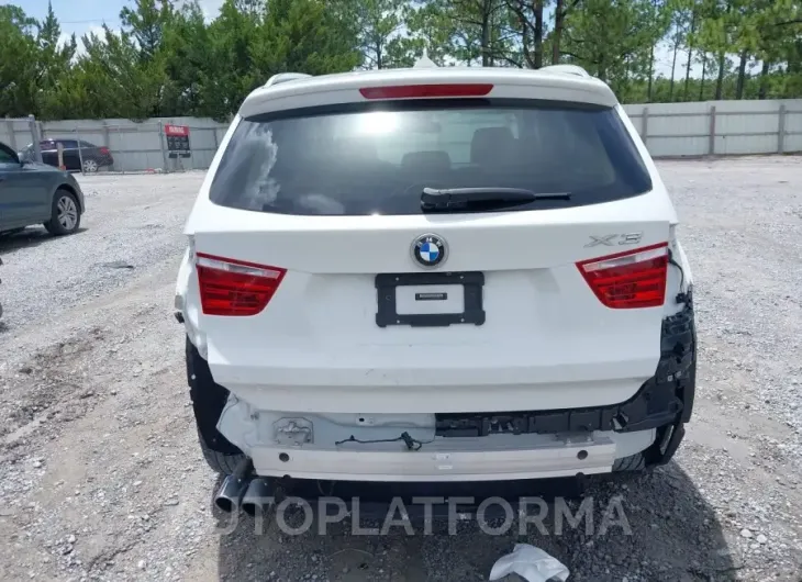 BMW X3 2016 vin 5UXWX9C51G0D79278 from auto auction Iaai