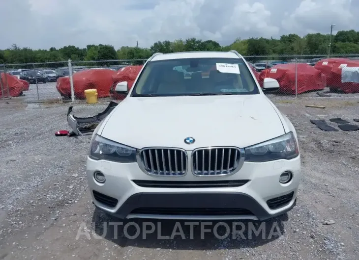 BMW X3 2016 vin 5UXWX9C51G0D79278 from auto auction Iaai