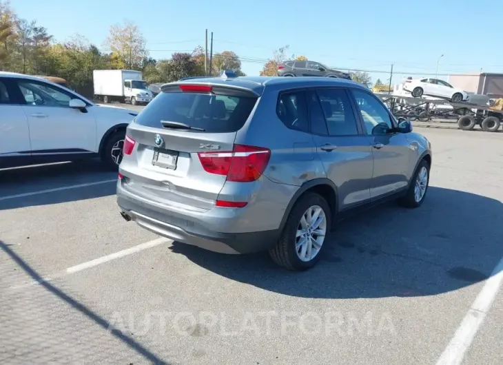 BMW X3 2015 vin 5UXWX9C57F0D46574 from auto auction Iaai