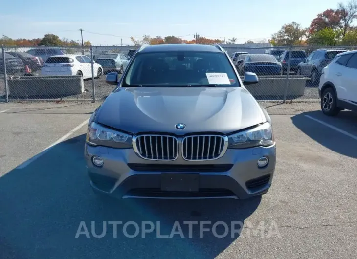 BMW X3 2015 vin 5UXWX9C57F0D46574 from auto auction Iaai