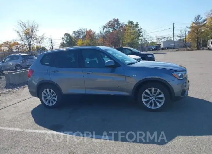 BMW X3 2015 vin 5UXWX9C57F0D46574 from auto auction Iaai