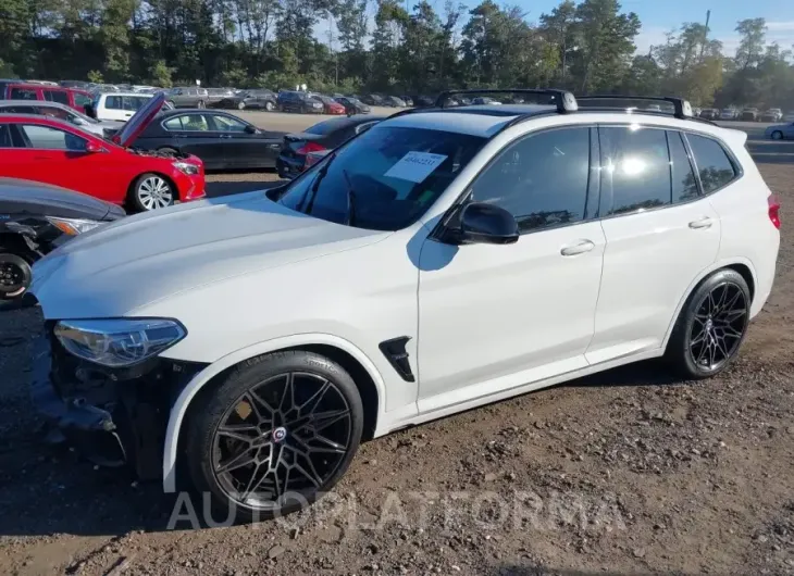 BMW X3 M 2021 vin 5YMTS0C08M9H25280 from auto auction Iaai