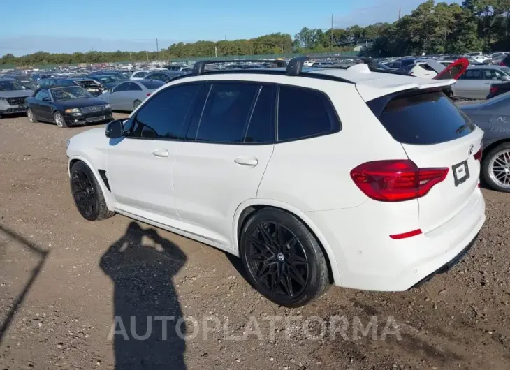 BMW X3 M 2021 vin 5YMTS0C08M9H25280 from auto auction Iaai