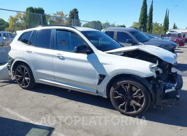 BMW X3 M 2020 vin 5YMTS0C0XL9B97112 from auto auction Iaai