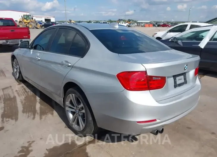 BMW 328I  2015 vin WBA3A5G51FNS91674 from auto auction Iaai