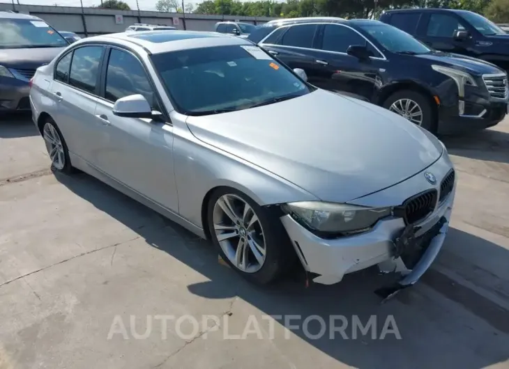 BMW 328I  2015 vin WBA3A5G51FNS91674 from auto auction Iaai