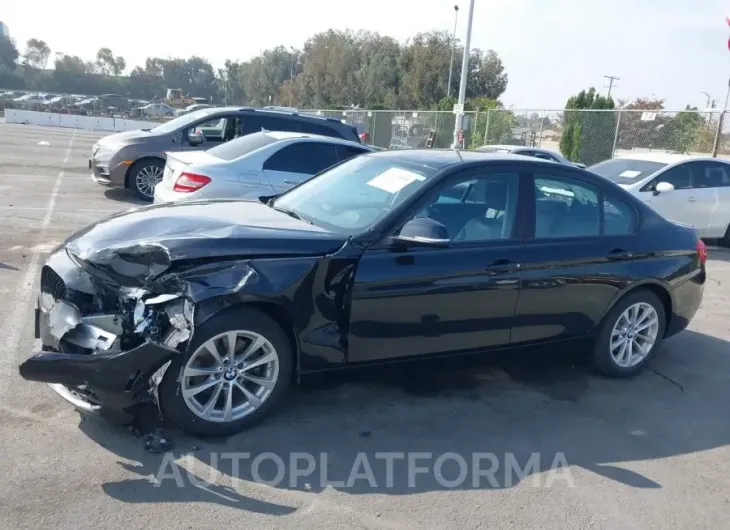 BMW 320I 2016 vin WBA8A9C59GK618909 from auto auction Iaai