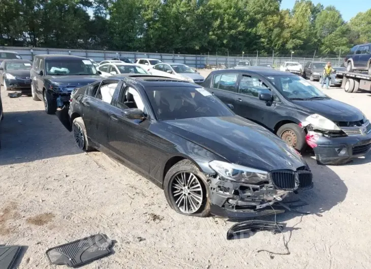 BMW 540I 2018 vin WBAJE5C55JWA93493 from auto auction Iaai