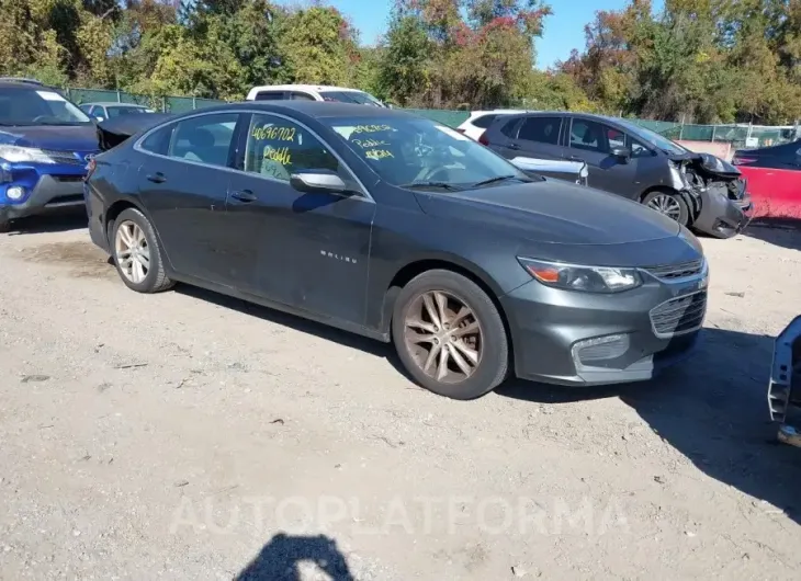 CHEVROLET MALIBU 2016 vin 1G1ZE5ST2GF257366 from auto auction Iaai