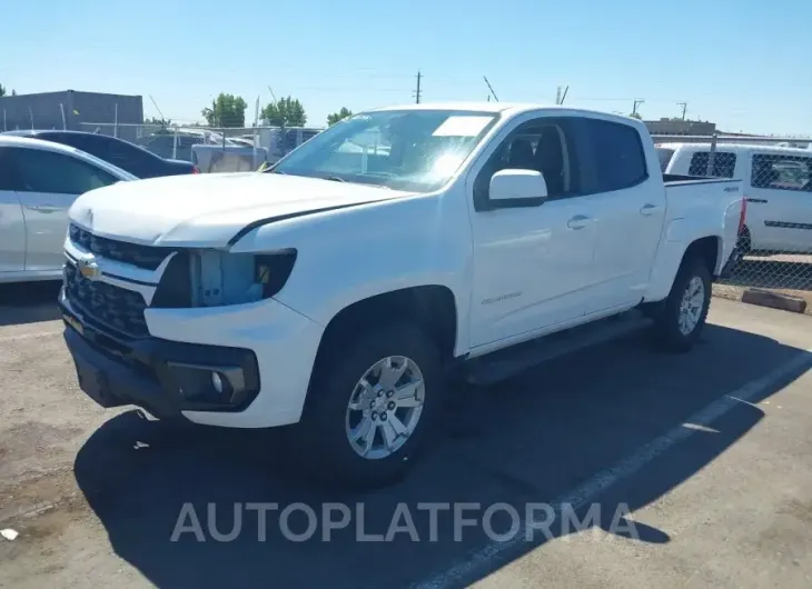 CHEVROLET COLORADO 2021 vin 1GCGTCEN1M1117372 from auto auction Iaai