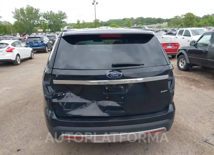 FORD EXPLORER 2017 vin 1FM5K8D85HGC56406 from auto auction Iaai