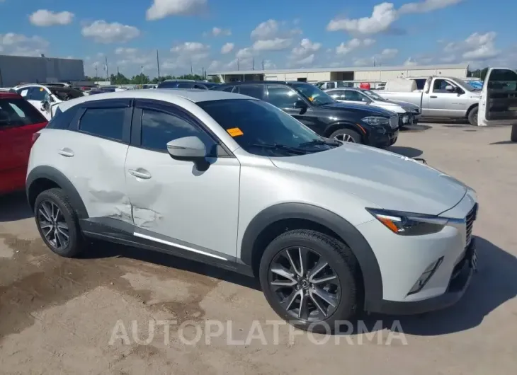 MAZDA CX-3 2018 vin JM1DKDD75J0328106 from auto auction Iaai