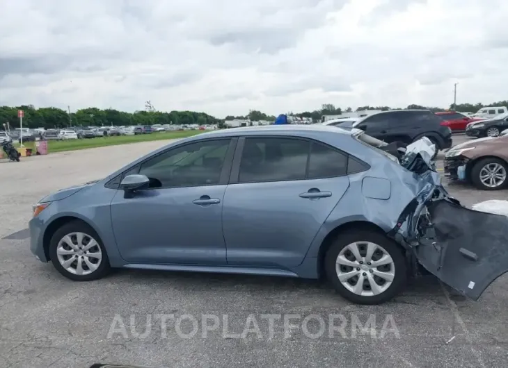 TOYOTA COROLLA 2020 vin JTDEPRAE8LJ062583 from auto auction Iaai