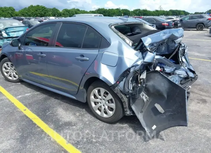 TOYOTA COROLLA 2020 vin JTDEPRAE8LJ062583 from auto auction Iaai