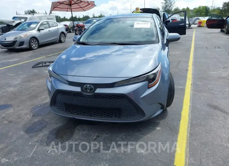 TOYOTA COROLLA 2020 vin JTDEPRAE8LJ062583 from auto auction Iaai