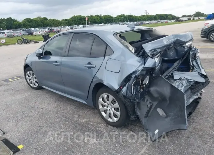 TOYOTA COROLLA 2020 vin JTDEPRAE8LJ062583 from auto auction Iaai