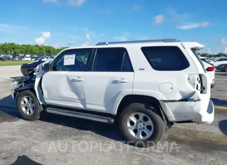 TOYOTA 4RUNNER 2017 vin JTEBU5JR9H5468522 from auto auction Iaai