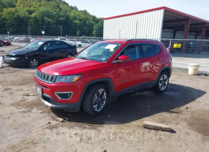 JEEP COMPASS 2019 vin 3C4NJDCB6KT753450 from auto auction Iaai