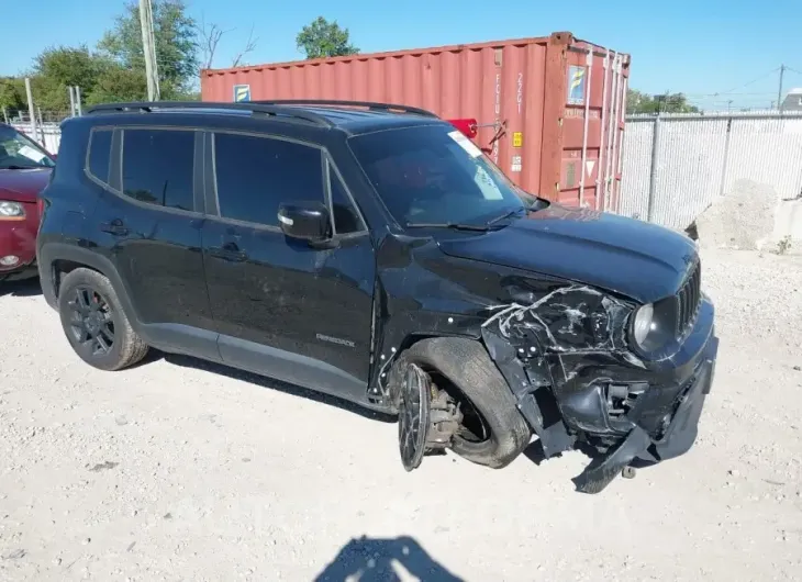 JEEP RENEGADE 2019 vin ZACNJABB6KPK43474 from auto auction Iaai