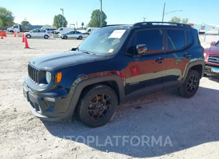 JEEP RENEGADE 2019 vin ZACNJABB6KPK43474 from auto auction Iaai