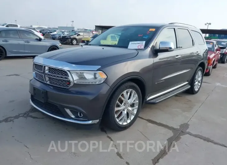 DODGE DURANGO 2015 vin 1C4RDJEG0FC690069 from auto auction Iaai