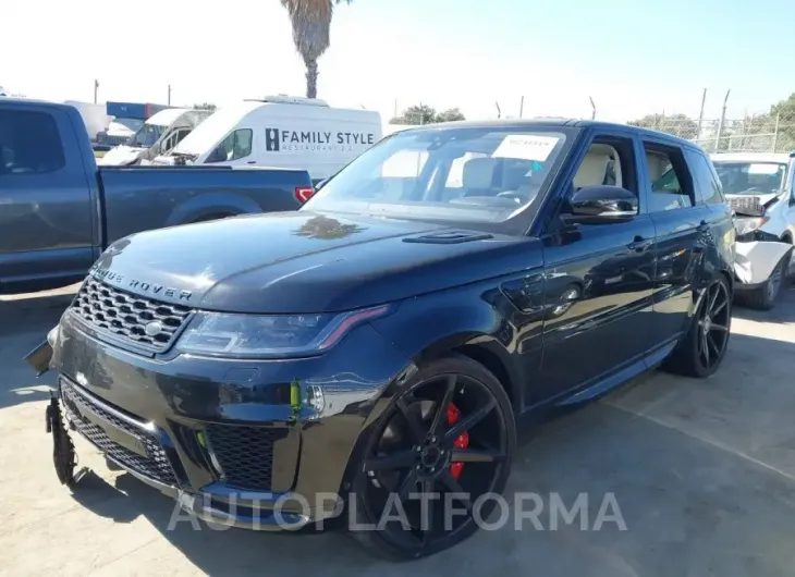 LAND ROVER RANGE ROVER SPORT 2020 vin SALWR2SE1LA897227 from auto auction Iaai