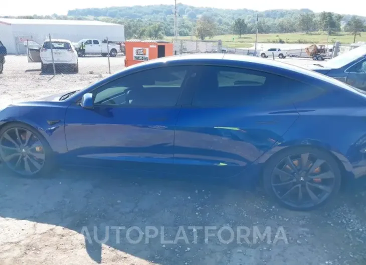 TESLA MODEL 3 2020 vin 5YJ3E1EC8LF802096 from auto auction Iaai