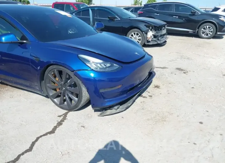 TESLA MODEL 3 2020 vin 5YJ3E1EC8LF802096 from auto auction Iaai