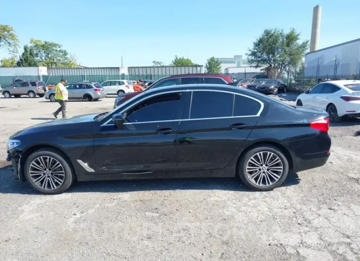 BMW 530I 2019 vin WBAJA7C5XKWW07229 from auto auction Iaai