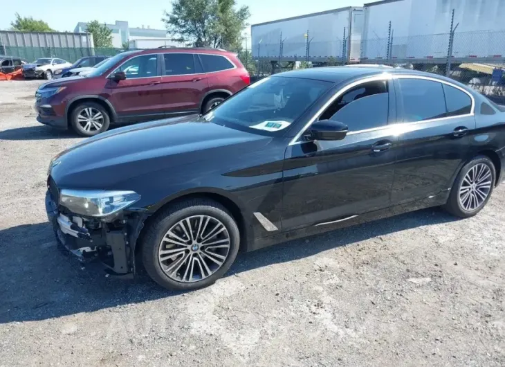 BMW 530I 2019 vin WBAJA7C5XKWW07229 from auto auction Iaai