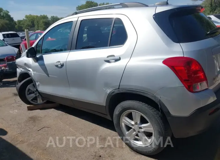 CHEVROLET TRAX 2015 vin 3GNCJRSB4FL191552 from auto auction Iaai