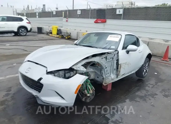 MAZDA MX-5 MIATA RF 2018 vin JM1NDAM71J0205822 from auto auction Iaai