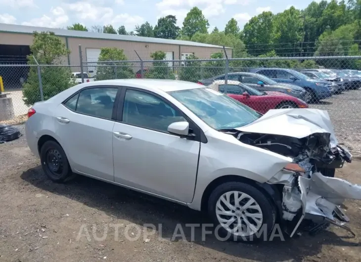 TOYOTA COROLLA 2018 vin 2T1BURHE7JC017127 from auto auction Iaai