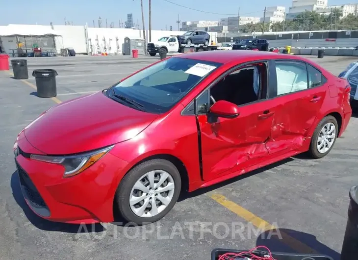 TOYOTA COROLLA 2020 vin JTDEPRAE2LJ101197 from auto auction Iaai