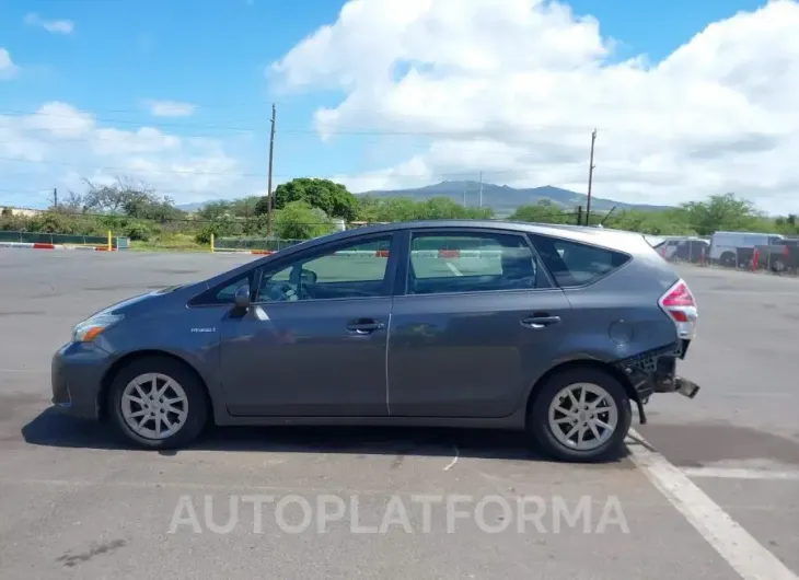 TOYOTA PRIUS V 2016 vin JTDZN3EU8GJ042250 from auto auction Iaai