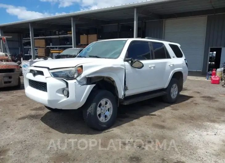 TOYOTA 4RUNNER 2016 vin JTEBU5JR7G5342710 from auto auction Iaai