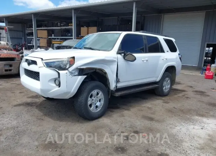 TOYOTA 4RUNNER 2016 vin JTEBU5JR7G5342710 from auto auction Iaai