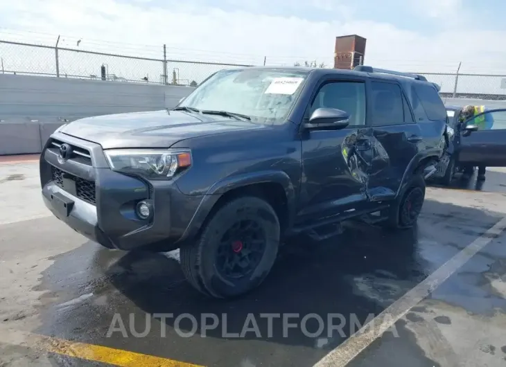 TOYOTA 4RUNNER 2023 vin JTENU5JR6P6127178 from auto auction Iaai