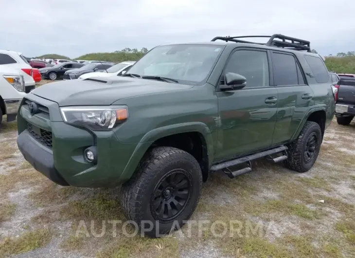 TOYOTA 4RUNNER 2022 vin JTERU5JR6N6047894 from auto auction Iaai