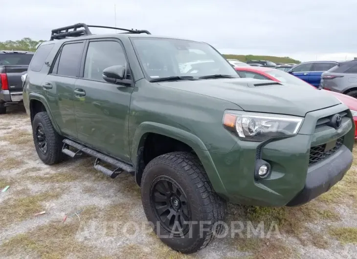 TOYOTA 4RUNNER 2022 vin JTERU5JR6N6047894 from auto auction Iaai