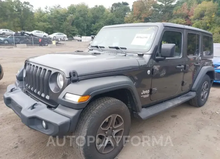 JEEP WRANGLER UNLIMITED 2018 vin 1C4HJXDG5JW143492 from auto auction Iaai