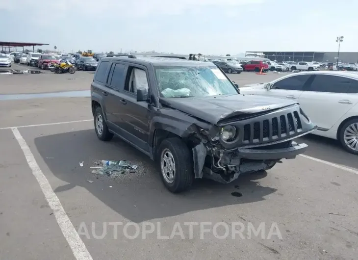 JEEP PATRIOT 2017 vin 1C4NJPBB2HD153316 from auto auction Iaai