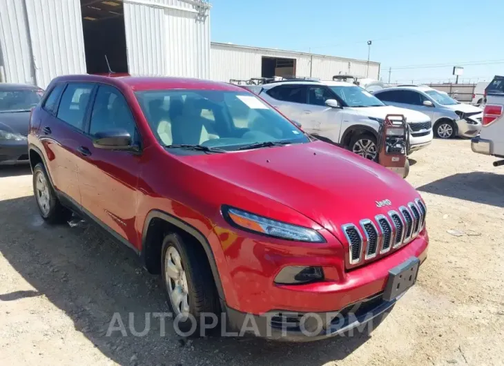 JEEP CHEROKEE 2015 vin 1C4PJLAB1FW530917 from auto auction Iaai