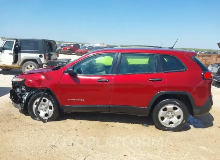 JEEP CHEROKEE 2015 vin 1C4PJLAB1FW530917 from auto auction Iaai