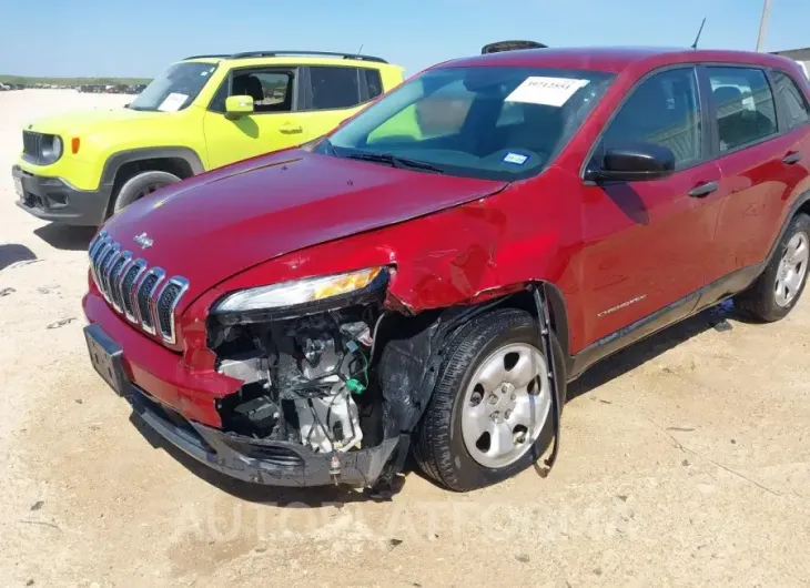 JEEP CHEROKEE 2015 vin 1C4PJLAB1FW530917 from auto auction Iaai