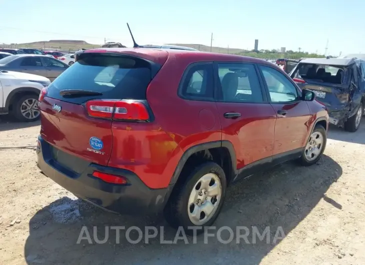 JEEP CHEROKEE 2015 vin 1C4PJLAB1FW530917 from auto auction Iaai