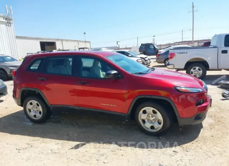 JEEP CHEROKEE 2015 vin 1C4PJLAB1FW530917 from auto auction Iaai