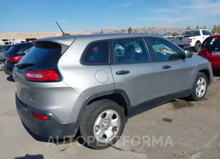 JEEP CHEROKEE 2015 vin 1C4PJLAB9FW660802 from auto auction Iaai