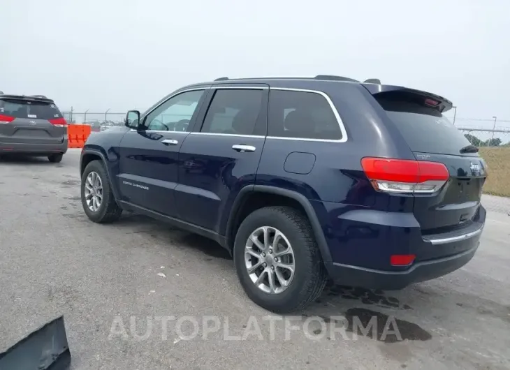 JEEP GRAND CHEROKEE 2015 vin 1C4RJEBG1FC184951 from auto auction Iaai