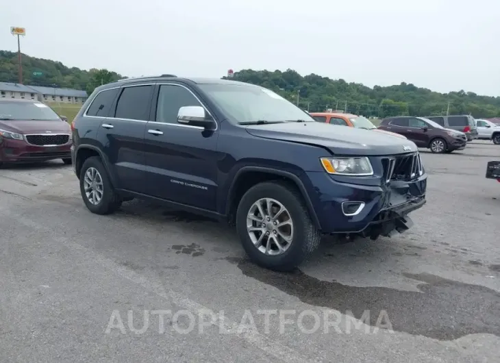 JEEP GRAND CHEROKEE 2015 vin 1C4RJEBG1FC184951 from auto auction Iaai